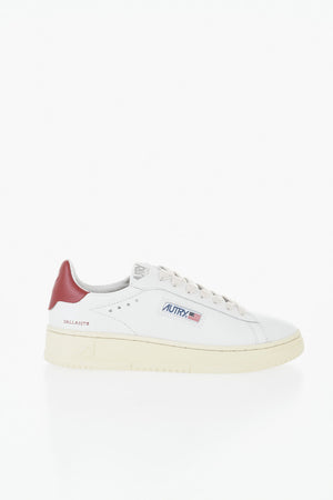 Sneakers DALLAS in Pelle con Dettaglio a Contrasto