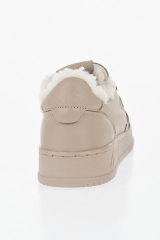 Niedrige Sneaker MEDALIST Aus Leder Mit Fellfutter