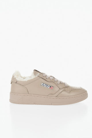 Niedrige Sneaker MEDALIST Aus Leder Mit Fellfutter
