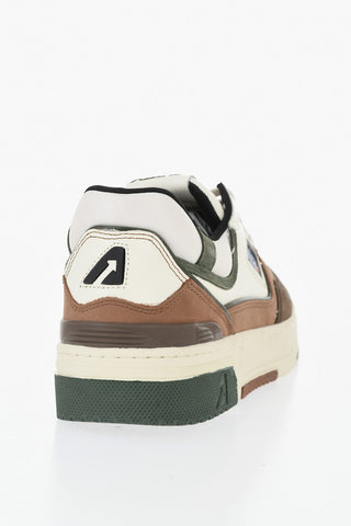 Low-Top Sneakers CLC Leather And Suede With Contrast Details
