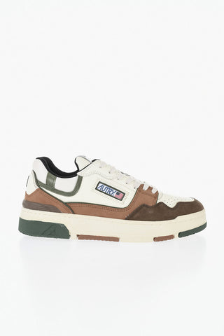 Low-Top Sneakers CLC Leather And Suede With Contrast Details