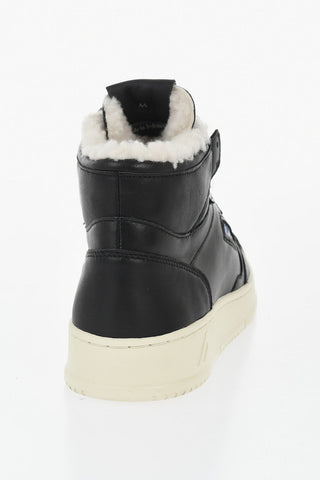 Mid-Top Sneaker MEDALIST Aus Leder Mit Lammfellfutter