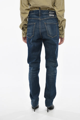 Jeans 642 in Stretch Denim with Silver Buttons 17cm
