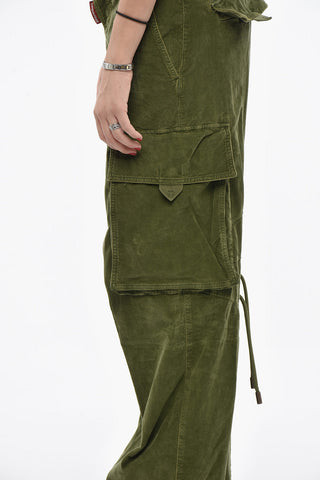 Cargo-Hose aus geripptem Velours