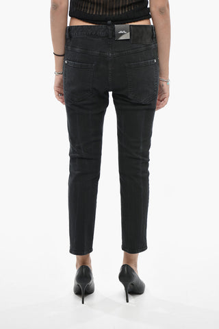 Cropped-Fit-Jeans COOL GIRL mit dunkler Waschung 16 cm
