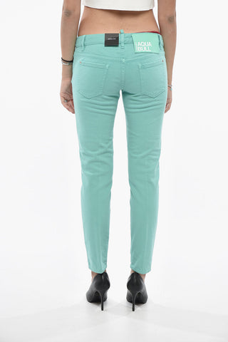 AQUA BULL Solid Stretch Denim Jeans JENNIFER 14cm