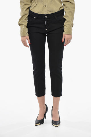 BLACK BULL Jeans COOL GIRL Cropped Fit a Lavaggio Scuro 16cm