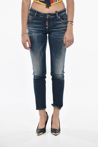 Denim Stretch Mid-Rise Jeans JENNIFER 14cm