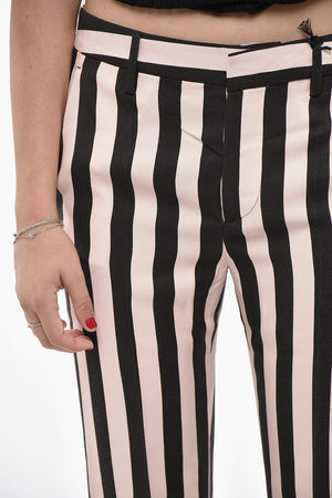 Striped Flared Trousers