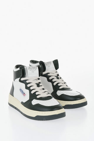 High-Top-Sneaker MEDALIST Zweifarbig Aus Leder