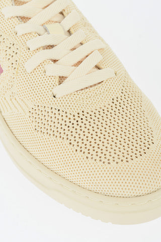 Low-Top Sneakers EASEKNIT Solid-Color Crochet