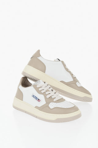 Leather Low Sneakers MEDALIST Two-Tone
