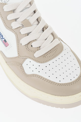 Leather Low Sneakers MEDALIST Two-Tone