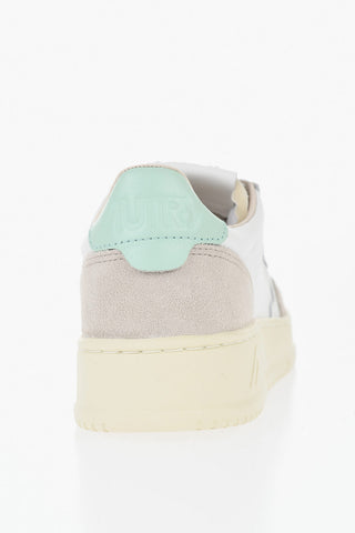 Low-Top Sneakers MEDALIST Two-Tone Leather With Embroidered Logo