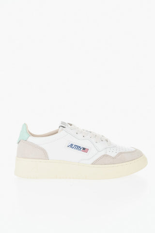 Low-Top Sneakers MEDALIST Two-Tone Leather With Embroidered Logo