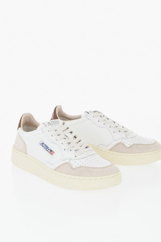 High-Top Sneakers MEDALIST Two-Tone Leather With Suede Details
