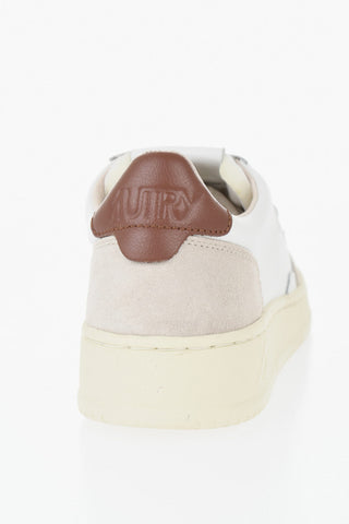 High-Top Sneakers MEDALIST Two-Tone Leather With Suede Details
