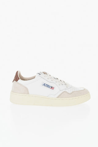 High-Top Sneakers MEDALIST Two-Tone Leather With Suede Details