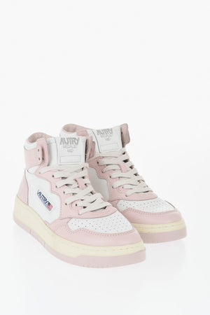 Hohe Sneaker MEDALIST Bicolor aus Leder