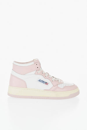 Hohe Sneaker MEDALIST Bicolor aus Leder