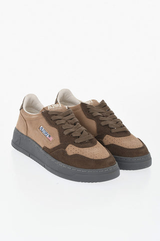 Low-Top-Sneaker MEDALIST Aus Zweifarbigem Wildleder