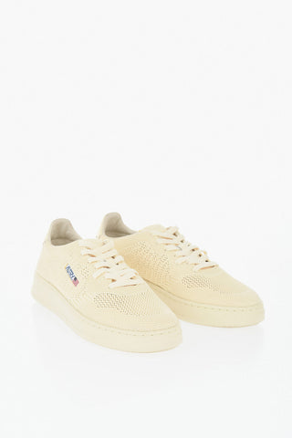 Low-Top EASEKNIT Crochet Solid-Color Sneakers