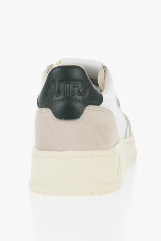 Leather Low-Top Sneakers MEDALIST Bicolor With Suede Details