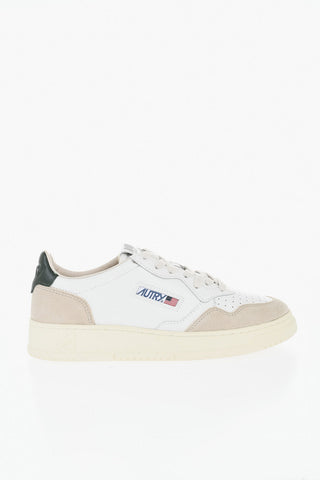 Leather Low-Top Sneakers MEDALIST Bicolor With Suede Details