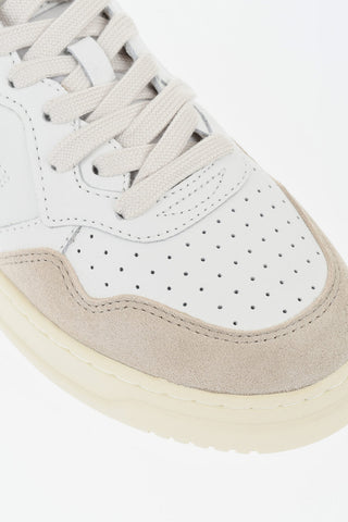 Leather Low-Top Sneakers MEDALIST Bicolor With Suede Details