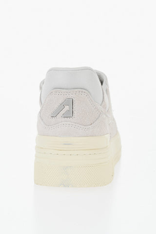 Low-Top CLC Suede Solid-Color Sneakers