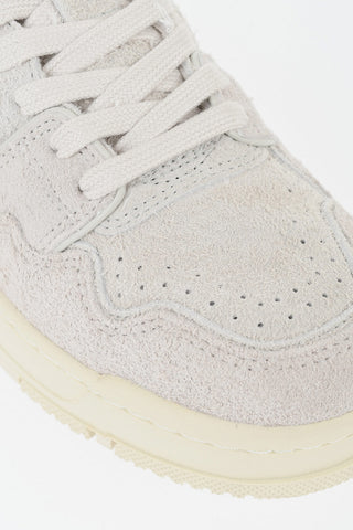 Low-Top CLC Suede Solid-Color Sneakers