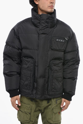 Quilted Utility Puffer Jacket