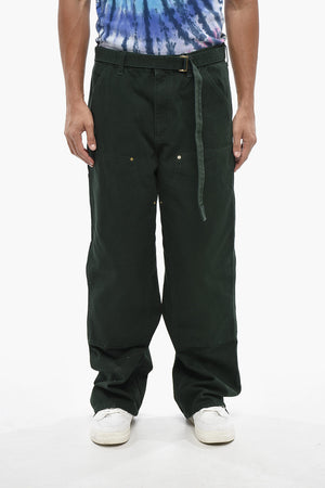 CARHARTT Cotton Cargo Pants with Belt