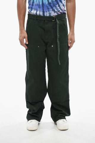 CARHARTT Cargo-Hose Aus Baumwolle Mit Gürtel