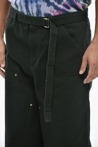 CARHARTT Cargo-Hose Aus Baumwolle Mit Gürtel
