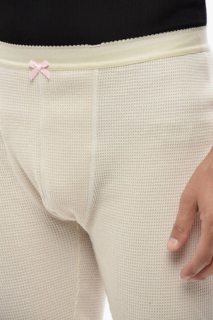 Leggings JOHN A mit Wabenmuster
