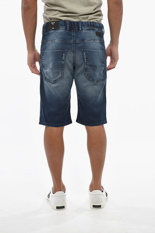 Stonewashed-Shorts KROOLEY mit regulärer Bundhöhe