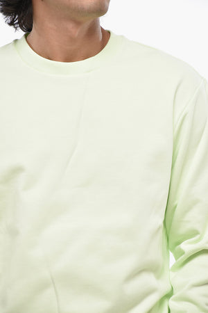 Rundhals-Sweatshirt AVIATOR aus Baumwolle Uni
