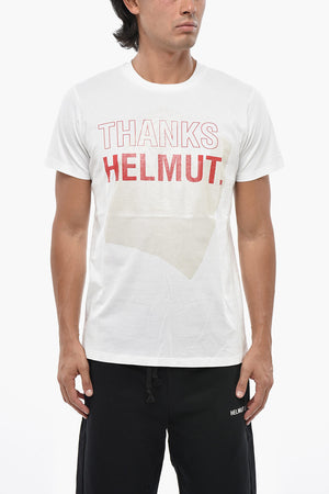 Baumwoll-T-Shirt mit Maxi-Logo