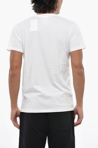 Baumwoll-T-Shirt mit Maxi-Logo