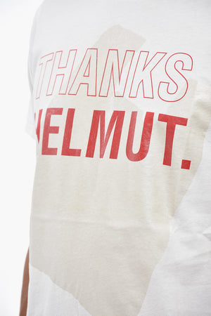 Baumwoll-T-Shirt mit Maxi-Logo
