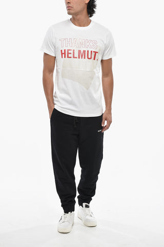 Baumwoll-T-Shirt mit Maxi-Logo