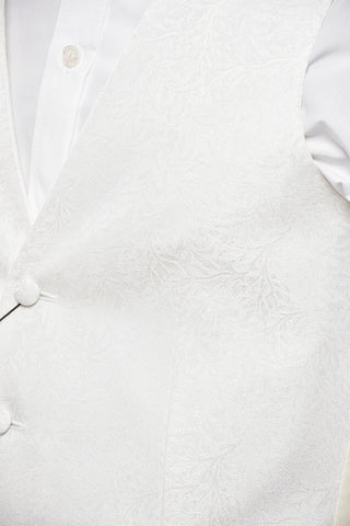 CODE Damask Silk-Blend Vest