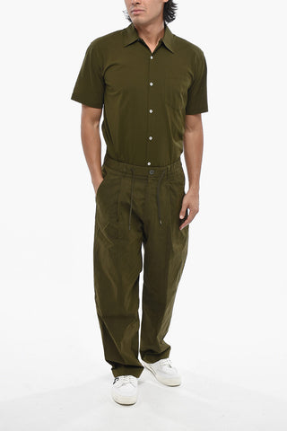 Pantaloni in Misto Cotone a 1 Pince