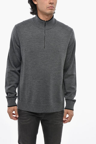 Merino Wool Half-Zip Sweater