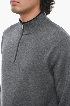 Merino Wool Half-Zip Sweater