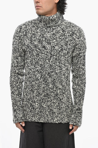 Virgin Wool Turtleneck Sweater