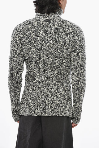 Virgin Wool Turtleneck Sweater