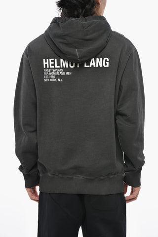 Cotton Hoodie with Patch Pocket