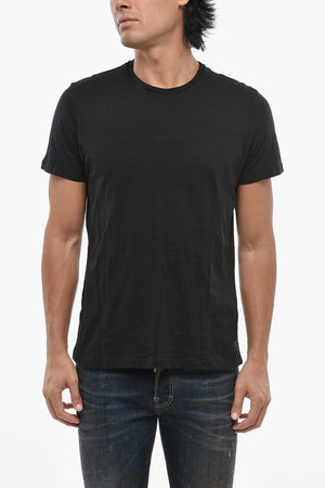 3er-Set T-Shirts aus Baumwolle mit Rundhalsausschnitt einfarbig